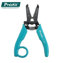 

Pro'sKit 8PK-3001D/ 8PK-3002D 7-in-1 Professional Precise Electronic Stripper Hanging Ring Electrical Cutting Pliers Multi Tool