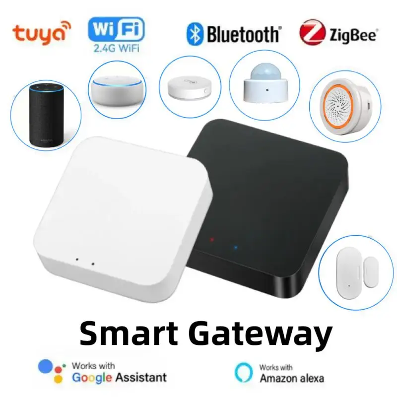 Tuya Zigbee/Bluetooth Smart Gateway Hub Smart Life Remote Control Multi-Mode Gateway Bridge Work With Alexa Google Home
Tuya Zigbee/Bluetooth Smart Gateway Hub Smart Life Remote Control Multi-Mode Gateway Bridge Work With Alexa Google Home