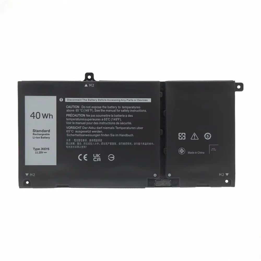 JK6Y6 C5KG6 CF5RH K3N6W 5NDNH Battery For Dell Latitude 3410 3510 for Vostro 5300 5301 5401 5402 5501 5502 11.25V 40Wh
JK6Y6 C5KG6 CF5RH K3N6W 5NDNH Battery For Dell Latitude 3410 3510 for Vostro 5300 5301 5401 5402 5501 5502 11.25V 40Wh