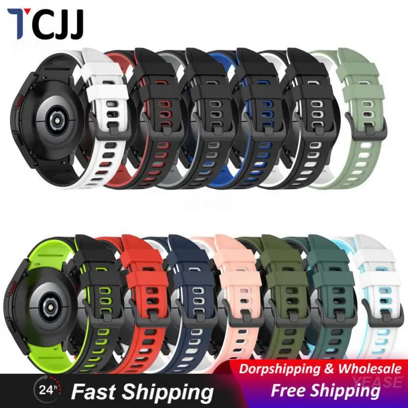 Silicone Strap A Variety Of Colors High Quality Materials Gross Weight 18.6g Package Size 16085mm For samsung Galaxy Watch4
Silicone Strap A Variety Of Colors High Quality Materials Gross Weight 18.6g Package Size 16085mm For samsung Galaxy Watch4