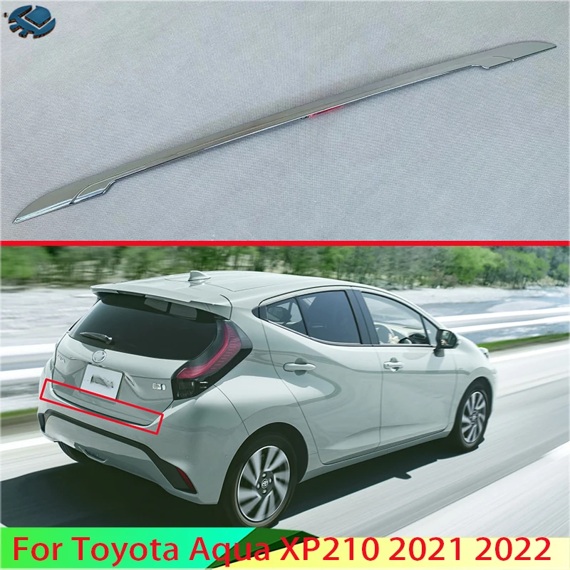 Автомобильные аксессуары для Toyota Aqua XP210 2021 2022, хромированная задняя дверь из АБС-пластика, обшивка заднего багажника, молдинг, ободок, Стайлинг
Автомобильные аксессуары для Toyota Aqua XP210 2021 2022, хромированная задняя дверь из АБС-пластика, обшивка заднего багажника, молдинг, ободок, Стайлинг