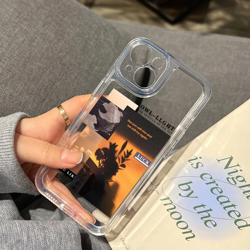Clear Landscape Phone Case For iPhone 15 11 14 12 13 Pro Max XR XS Max Case 15 7 8 14 Plus SE Fundas Lens Protection Soft Cover
Clear Landscape Phone Case For iPhone 15 11 14 12 13 Pro Max XR XS Max Case 15 7 8 14 Plus SE Fundas Lens Protection Soft Cover