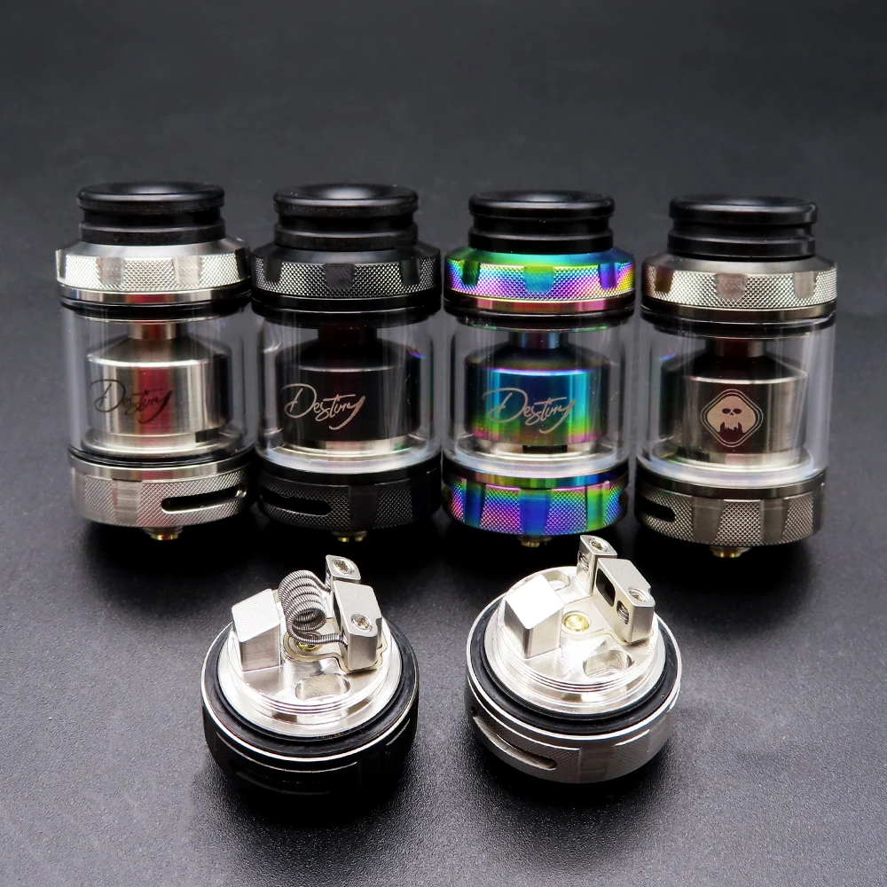 ZHISHUO 24mm Vaper Destiny RTA Vaporizer 2ml 4ml rta Atomizer Tank with Drip Tip 510 Vs Zeus X rta Electronic Vape Cigarette Mod
ZHISHUO 24mm Vaper Destiny RTA Vaporizer 2ml 4ml rta Atomizer Tank with Drip Tip 510 Vs Zeus X rta Electronic Vape Cigarette Mod