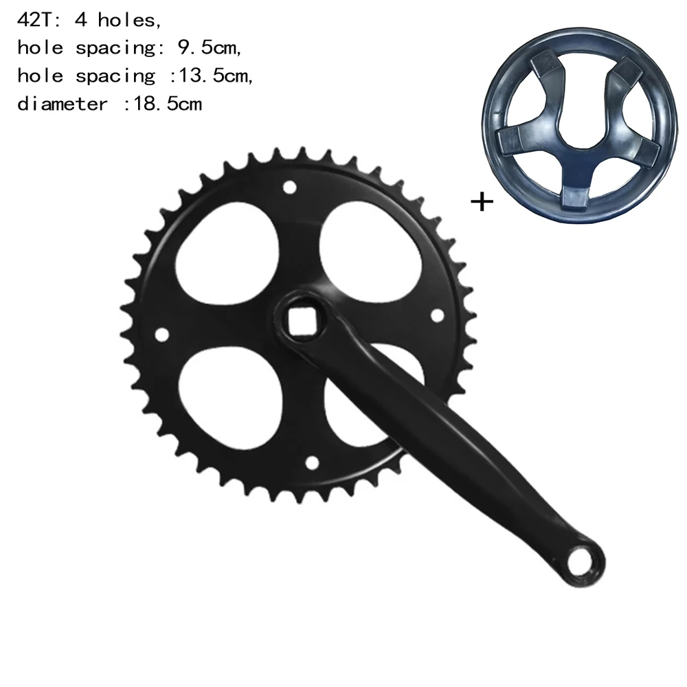1pcs 42T Road Bike Crank Set Single Speed 170mm Bicycle Crankset Hollow Tooth Plate Bike Crank Set Sprocket
1pcs 42T Road Bike Crank Set Single Speed 170mm Bicycle Crankset Hollow Tooth Plate Bike Crank Set Sprocket