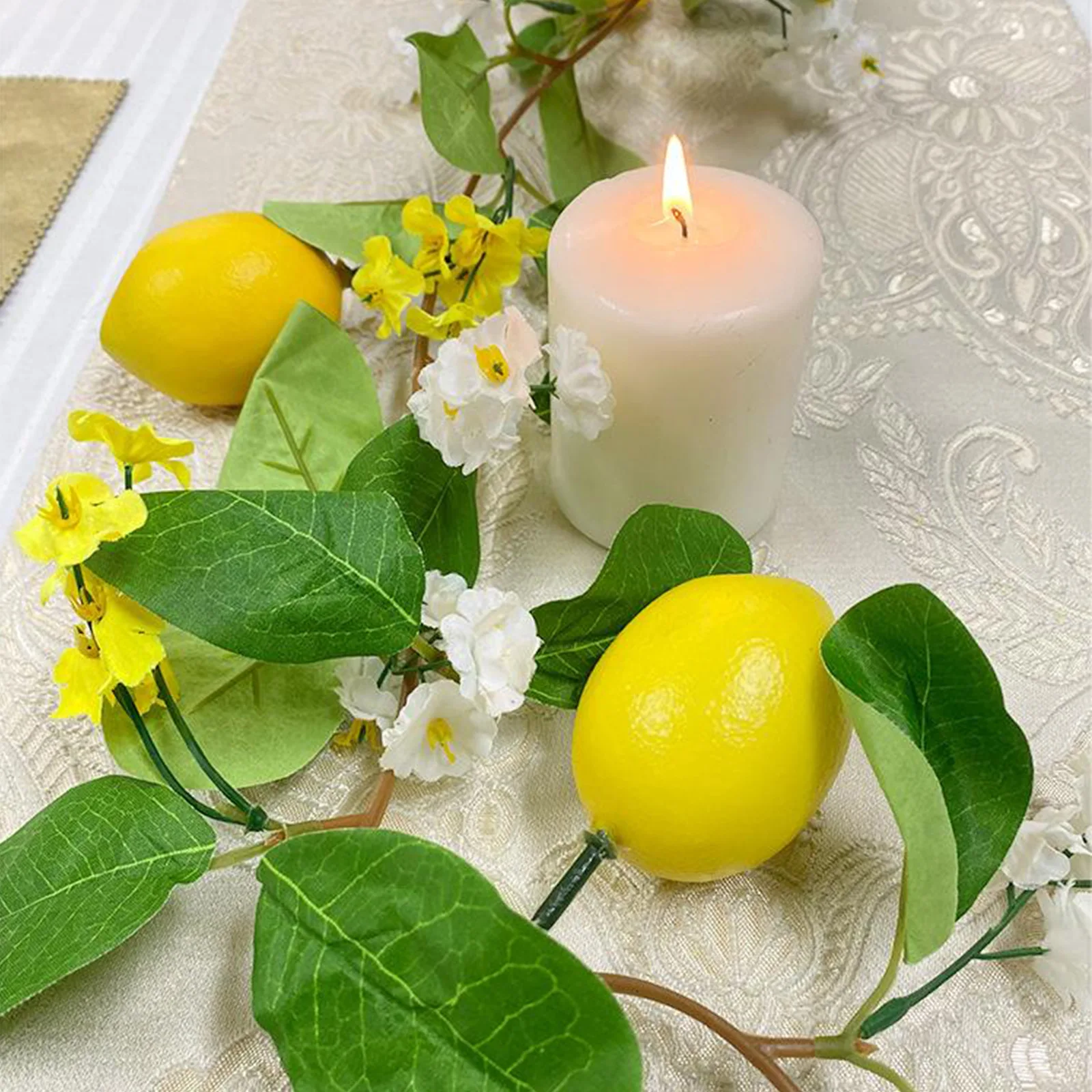 Lemon Garland Lemon Rattan Hanging Decor High Quality Home Decoration Artificial Green Plant Decor Supplies Fake Plant
Lemon Garland Lemon Rattan Hanging Decor High Quality Home Decoration Artificial Green Plant Decor Supplies Fake Plant