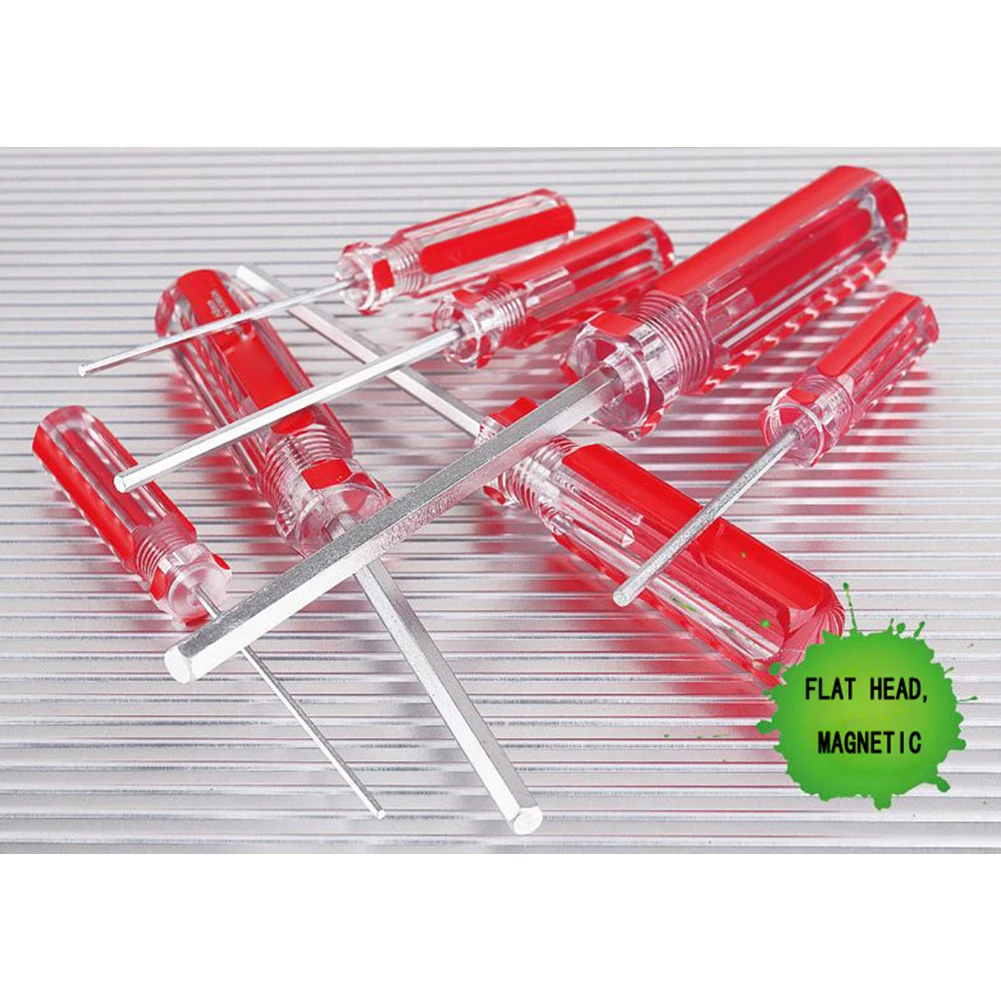 Flat Head Hexagon Screwdriver 7Pcs Hand Tool Magnetic Repair Tool Silver Steel 116mm-200mm For Electronics Toys
Flat Head Hexagon Screwdriver 7Pcs Hand Tool Magnetic Repair Tool Silver Steel 116mm-200mm For Electronics Toys