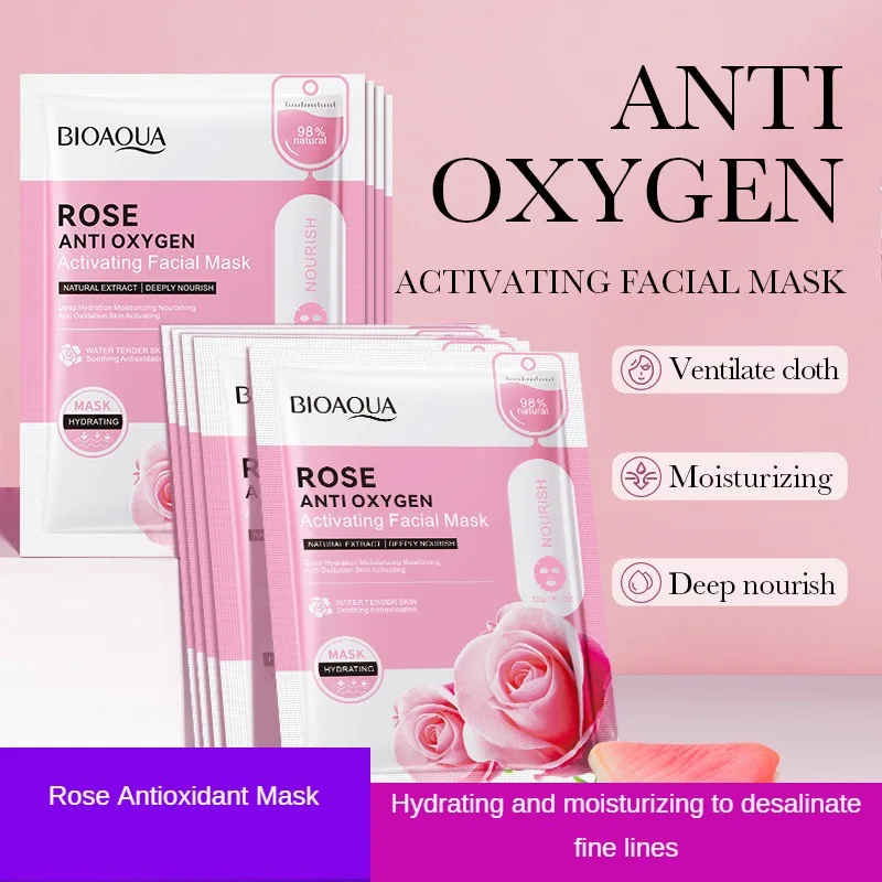 

Эссенция из розовой гиалуроновой кислоты, осветляющая, увлажняющая маска, Освежающая, антиоксидантная, увлажняющая маска, выцветает, с тонкими линиями, нежный уход