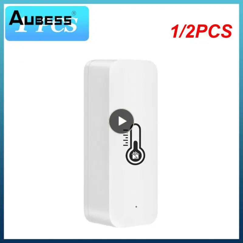 1/2PCS Tuya Wifi Smart Temperature Humidity Sensor Hygrometer Thermometer Detector Smart Home Via Alexa Home Smart
1/2PCS Tuya Wifi Smart Temperature Humidity Sensor Hygrometer Thermometer Detector Smart Home Via Alexa Home Smart