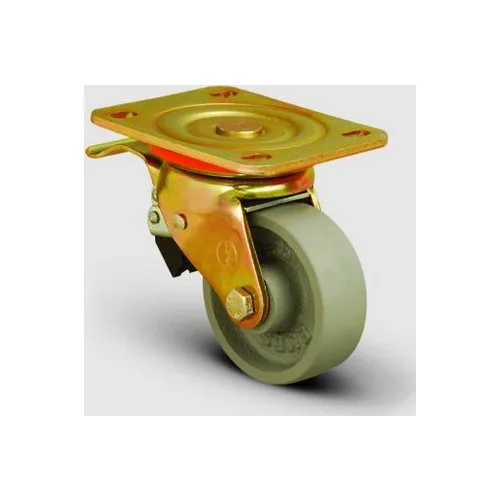 Spherical With Brake Tabla Linked, Bushing, Casting, Heavy Industrial Wheel Diameter: 80 - Ed01 Vkv 80F
Spherical With Brake Tabla Linked, Bushing, Casting, Heavy Industrial Wheel Diameter: 80 - Ed01 Vkv 80F
