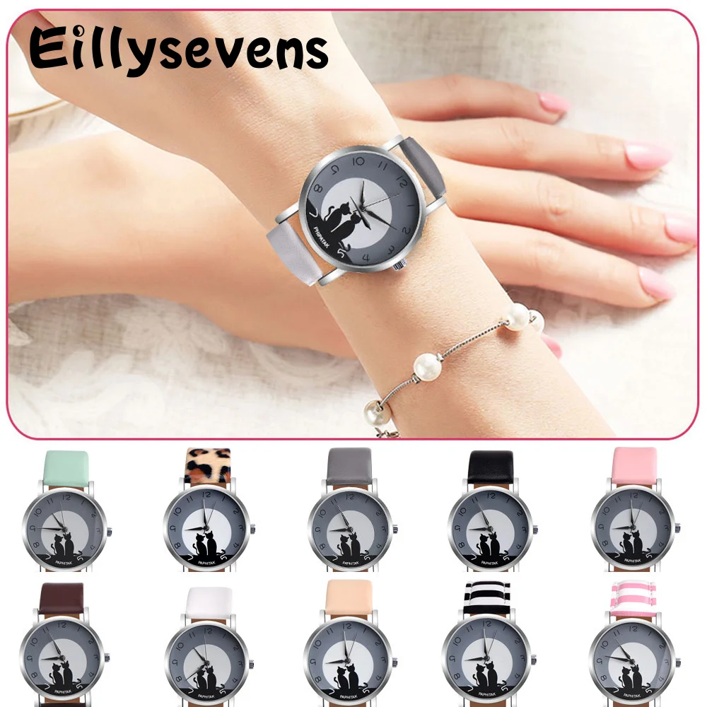 Ladies Watch Women Watches 2023 Fashion Cute Cat Simple Retro Female Watch Belt Quartz Watch for Women Relógio Feminino
Ladies Watch Women Watches 2023 Fashion Cute Cat Simple Retro Female Watch Belt Quartz Watch for Women Relógio Feminino