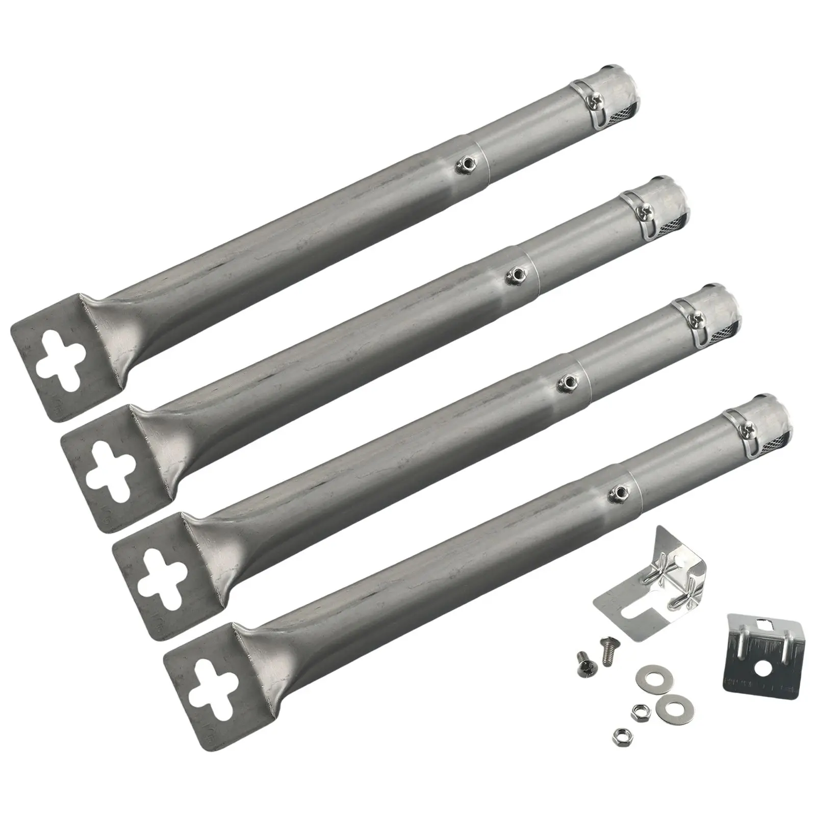 4Pcs 30-45cm BBQ Grill Tube Burners Universal Scalable BBQ Gas Grill Tube Burners Cooking Replacement Tool Kitchen Accessories
4Pcs 30-45cm BBQ Grill Tube Burners Universal Scalable BBQ Gas Grill Tube Burners Cooking Replacement Tool Kitchen Accessories