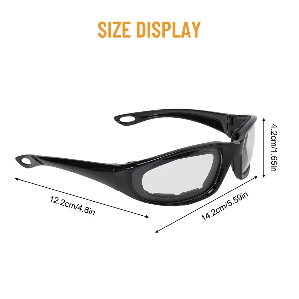 Kitchen Tools & Gadgets Specialty Tools Onion Glasses Anti-Tear Cutting Chopping Eye Protection PC Glasses Unisex Patented
Kitchen Tools & Gadgets Specialty Tools Onion Glasses Anti-Tear Cutting Chopping Eye Protection PC Glasses Unisex Patented