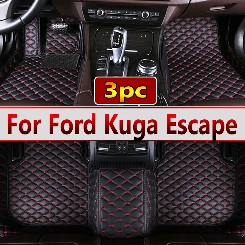 Кожаные автомобильные коврики для Ford Kuga Escape Facelift 2019 2018 2017 2016 2015 2014, коврики, накладки, аксессуары для интерьера
Кожаные автомобильные коврики для Ford Kuga Escape Facelift 2019 2018 2017 2016 2015 2014, коврики, накладки, аксессуары для интерьера