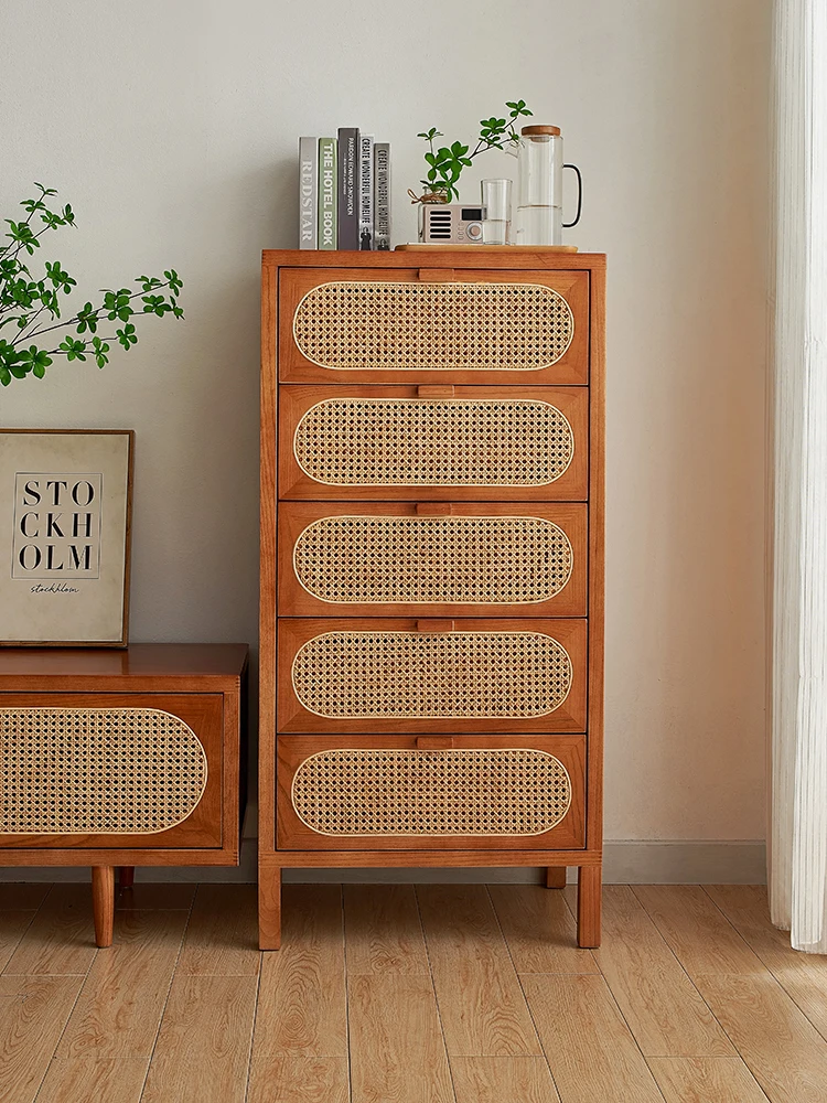 Rattan designer bucket cabinet narrow style living room side cabinet storage cabinet
Rattan designer bucket cabinet narrow style living room side cabinet storage cabinet