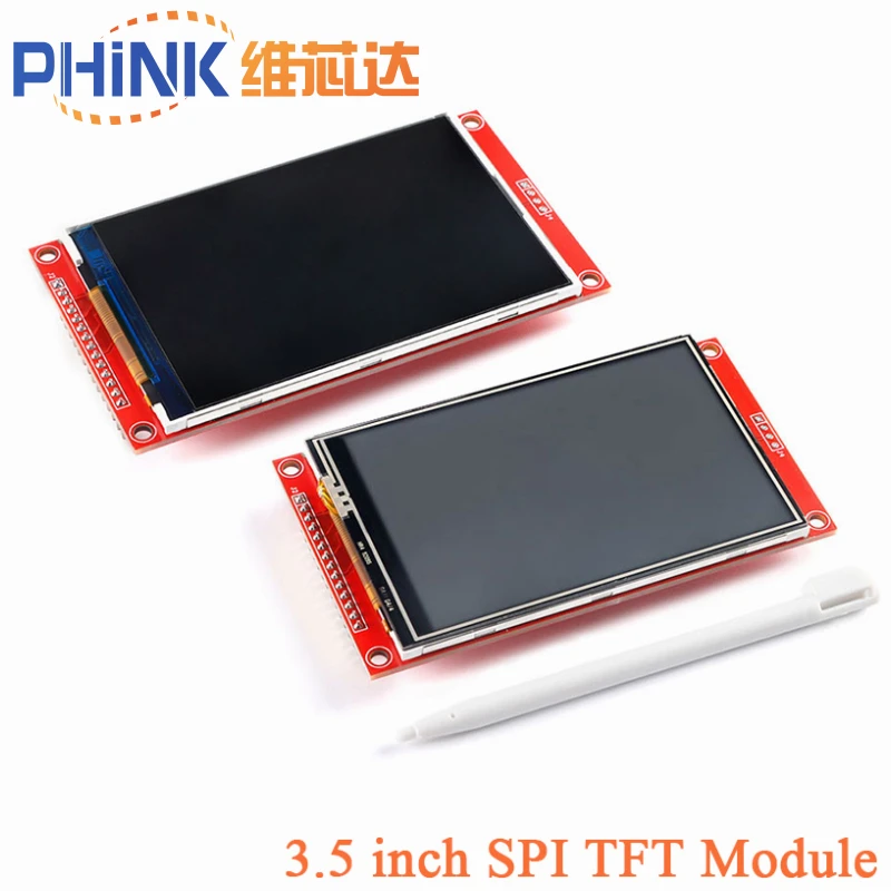 

3.5 inch TFT LCD Display Screen Touch Module 3.5" ILI9488 Driver 320x480 SPI Port Serial Interface STM32 C51 320*480 For Arduino