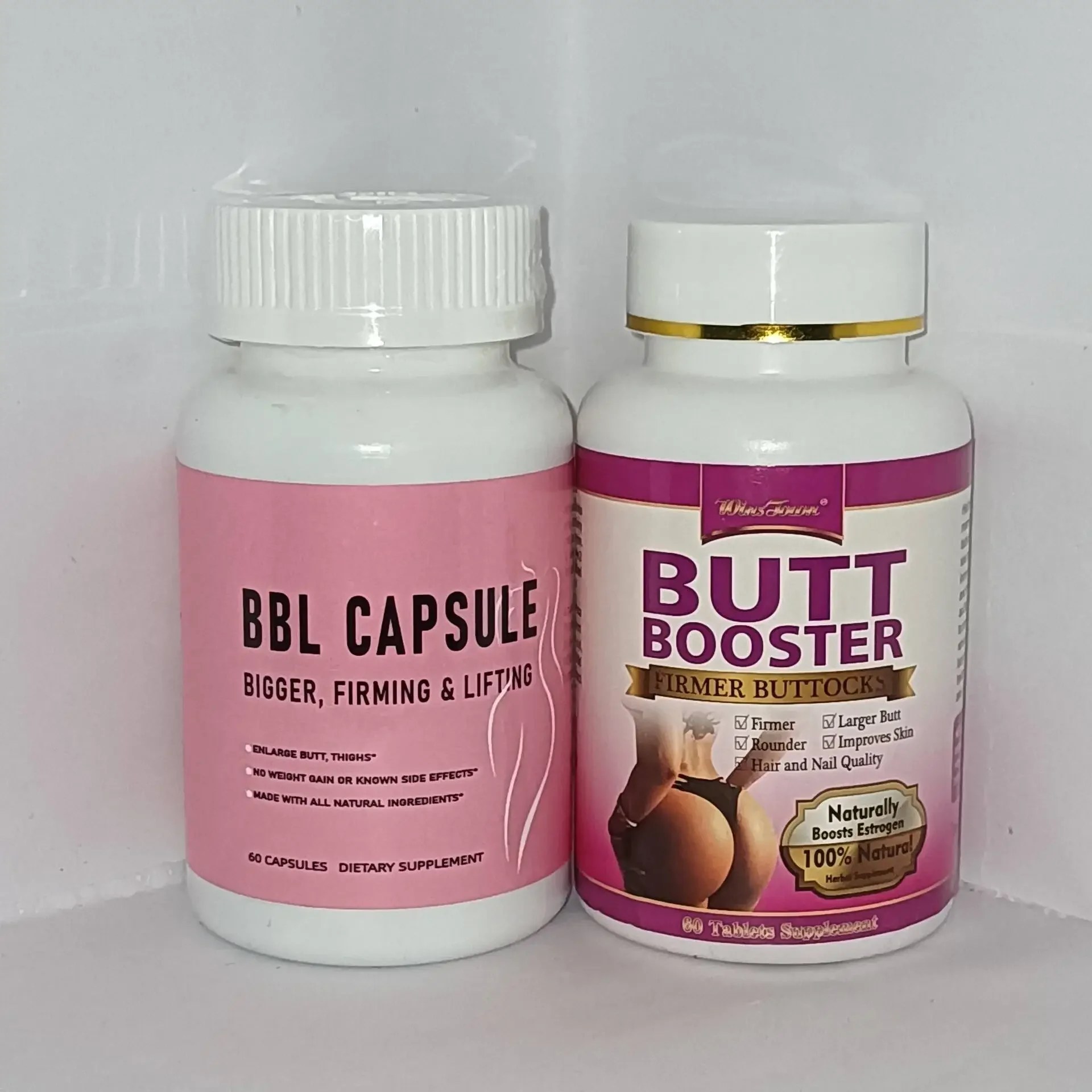 

2 bottles of hip lifting capsules for sexy dietary nutrition supplementation