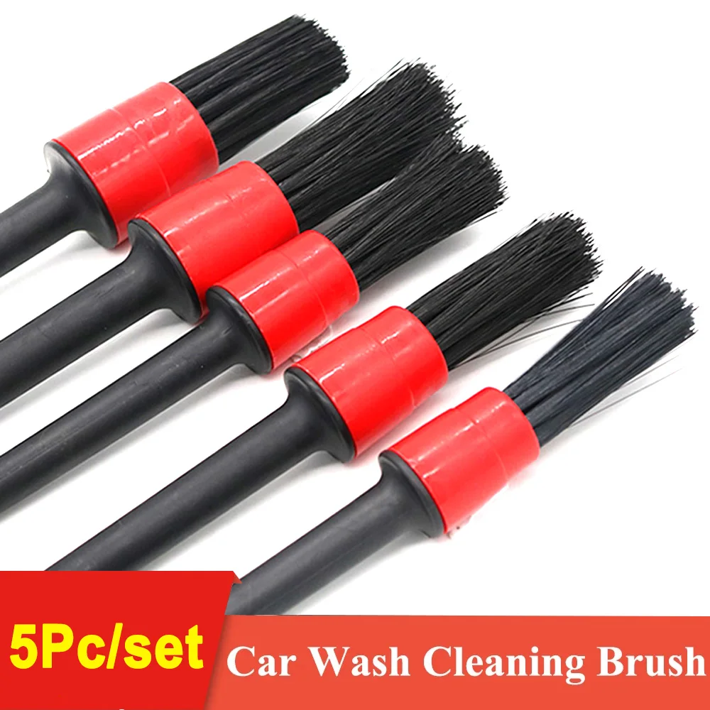 5Pcs Car Detailing Brushes Cleaning Brush Set Cleaning Wheels Tire Interior Exterior Leather Air Vents Car Cleaning Kit Tools
5Pcs Car Detailing Brushes Cleaning Brush Set Cleaning Wheels Tire Interior Exterior Leather Air Vents Car Cleaning Kit Tools
