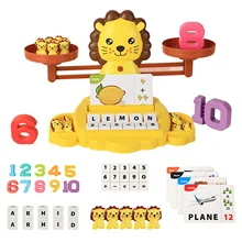 Cool Math Game Educational Number Game Fun Counting Scale Balancing Toy Lion Balance Counting Toys STEM Learning Gift For Kids
Cool Math Game Educational Number Game Fun Counting Scale Balancing Toy Lion Balance Counting Toys STEM Learning Gift For Kids