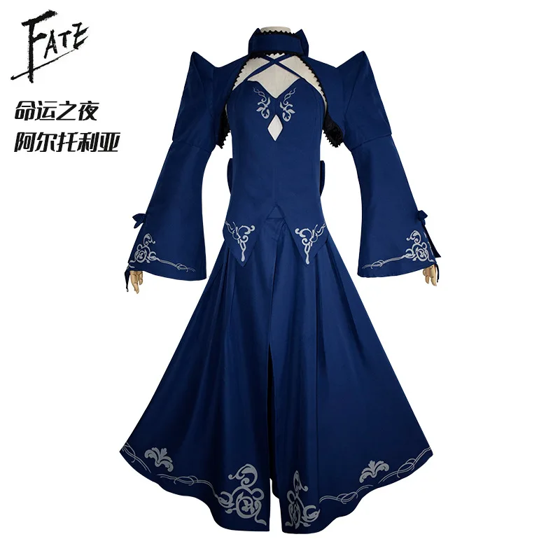 Fate/Stay Night Altria Pendragon Cosplay Costume BlackSaber Formal Dress Saber Alter Wig Headgear Halloween FGO Costume Cos
Fate/Stay Night Altria Pendragon Cosplay Costume BlackSaber Formal Dress Saber Alter Wig Headgear Halloween FGO Costume Cos