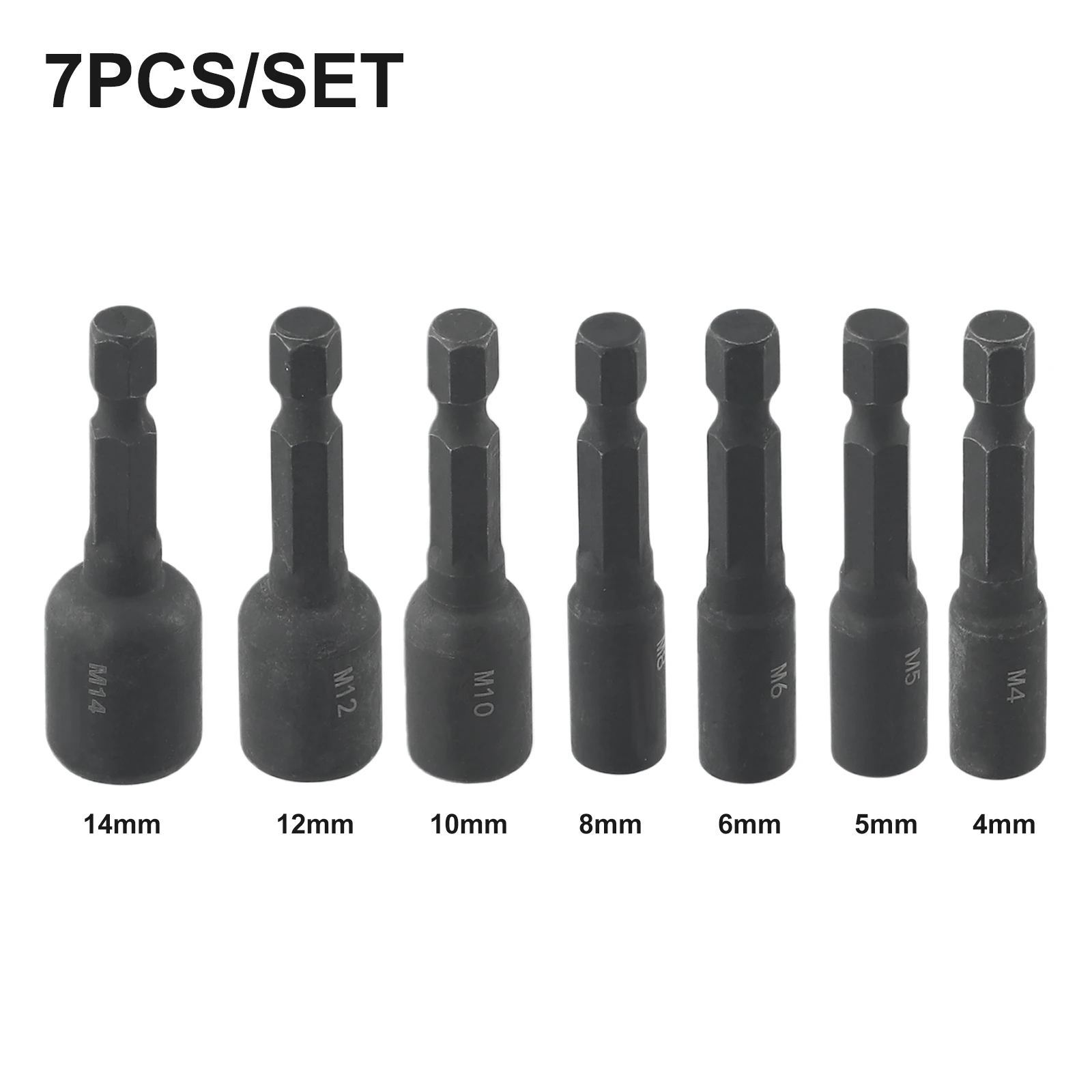 1/7Pcs M6-M14 Firmer Screw Tap Socket Adapter Holder Extension Bar 1/4 Inch Hex Shank Screw Tap Socket Adapter Hand Tools
1/7Pcs M6-M14 Firmer Screw Tap Socket Adapter Holder Extension Bar 1/4 Inch Hex Shank Screw Tap Socket Adapter Hand Tools