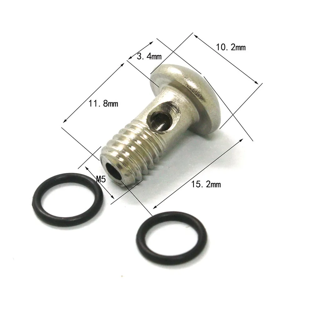 Bike Brake Banjo Bolt Kit Compatible With SHIMANO XT M8020 XT M8100 SLX M7100 Long Lasting Performance Pack Of 2
Bike Brake Banjo Bolt Kit Compatible With SHIMANO XT M8020 XT M8100 SLX M7100 Long Lasting Performance Pack Of 2