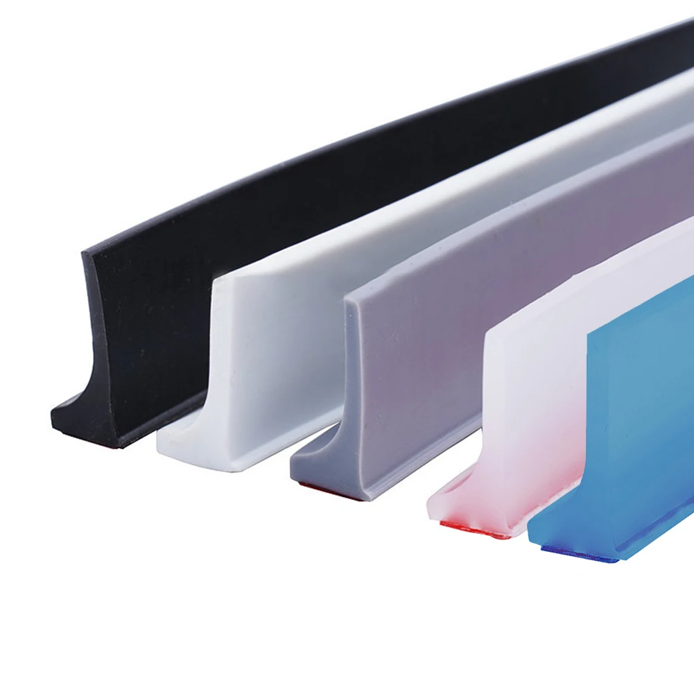 Bathroom Retention Water Barrier Strip Dry&Wet Separation Silicone Seal Strip Self-Adhesive Bendable For Washing Machine Shower
Bathroom Retention Water Barrier Strip Dry&Wet Separation Silicone Seal Strip Self-Adhesive Bendable For Washing Machine Shower