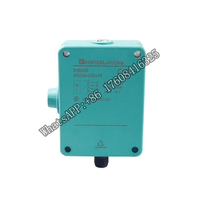 3RG6343-3JK01-PF Ultrasonic sensor proximity switch sensor automatic industrial control equipment
3RG6343-3JK01-PF Ultrasonic sensor proximity switch sensor automatic industrial control equipment