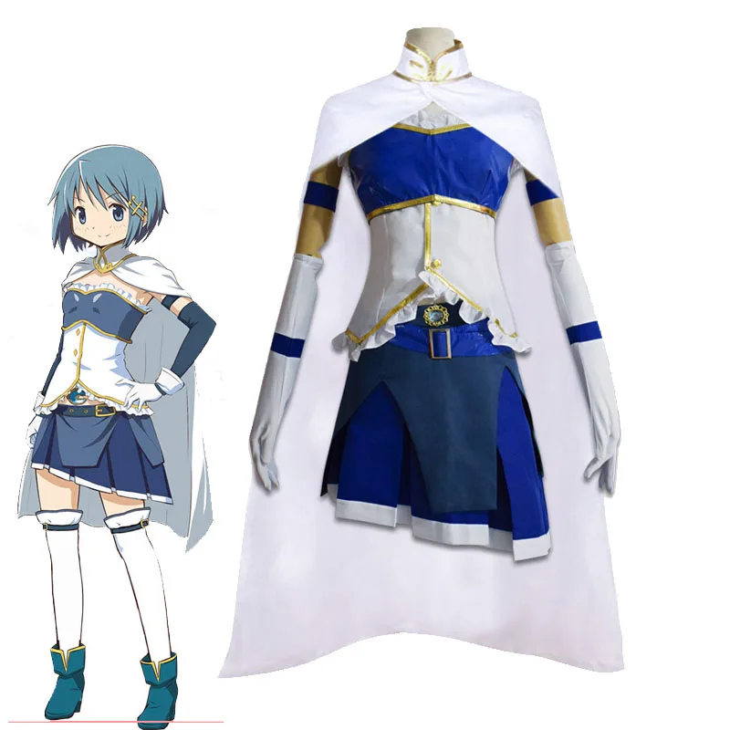 Anime Miki Sayaka Cosplay Costume Puella Magi Madoka Magica Women's Full Set of Combat Uniform Skirts
Anime Miki Sayaka Cosplay Costume Puella Magi Madoka Magica Women's Full Set of Combat Uniform Skirts