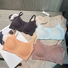 Sexy Seamless Bras Wire Free Brassieres Soft Intimate Women's Underwear Female Intimates Womens Lingerie Underwear & Sleepwears
Sexy Seamless Bras Wire Free Brassieres Soft Intimate Women's Underwear Female Intimates Womens Lingerie Underwear & Sleepwears