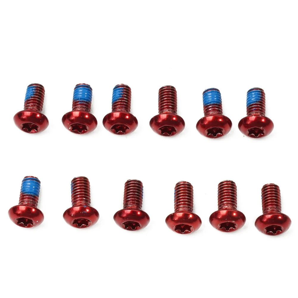 12pcs M5x9mm Disk Brake Rotor Bolts Cycling Bicycle Parts Stainless Steel T25 Bike Bicycle Brakes Disc Screws
12pcs M5x9mm Disk Brake Rotor Bolts Cycling Bicycle Parts Stainless Steel T25 Bike Bicycle Brakes Disc Screws
