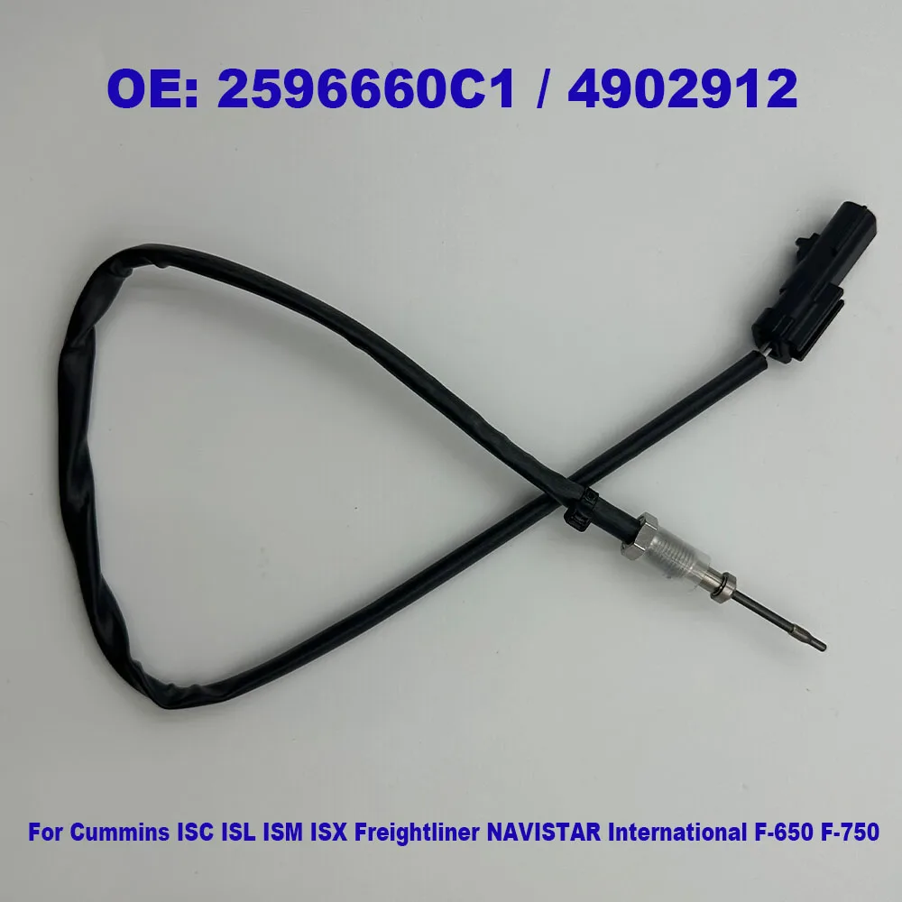 Датчик температуры выхлопных газов 2596660C1 4902912 для C-ummins ISC ISL ISM ISX Freightliner NAVISTAR International F-650
Датчик температуры выхлопных газов 2596660C1 4902912 для C-ummins ISC ISL ISM ISX Freightliner NAVISTAR International F-650