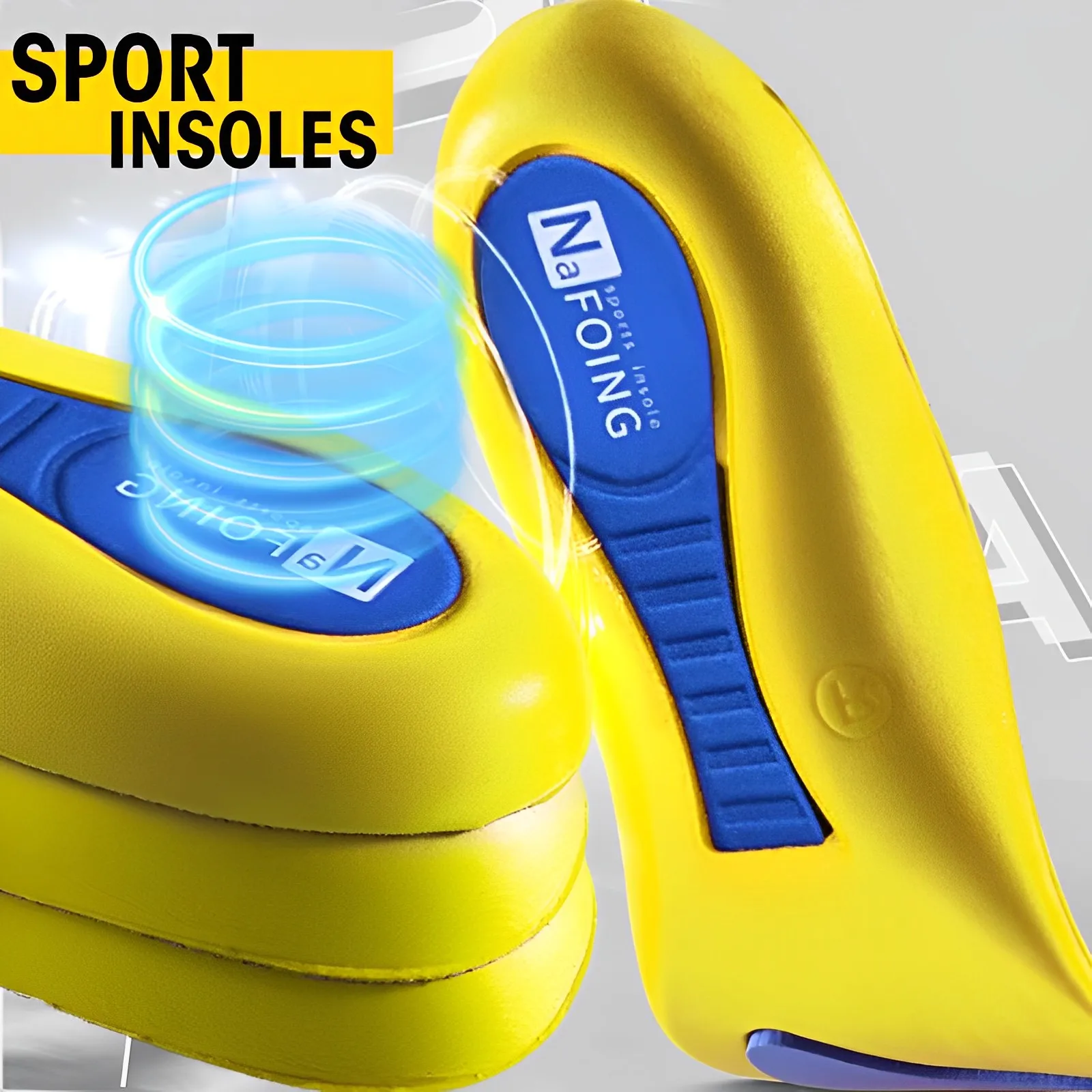 4D Sports Insoles Soft Men's Deodorant Insole Flat Arch Support Full Pad Elastic Massage Insole For Running Soles Hightechnology
4D Sports Insoles Soft Men's Deodorant Insole Flat Arch Support Full Pad Elastic Massage Insole For Running Soles Hightechnology