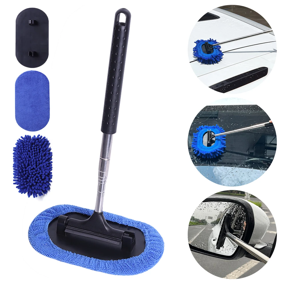 Car Rearview Mirror Wiper Telescopic 28-101cm Handle Car Window Cleaning Tool Microfiber Windshield Wiper Glass Cleaning Brush
Car Rearview Mirror Wiper Telescopic 28-101cm Handle Car Window Cleaning Tool Microfiber Windshield Wiper Glass Cleaning Brush