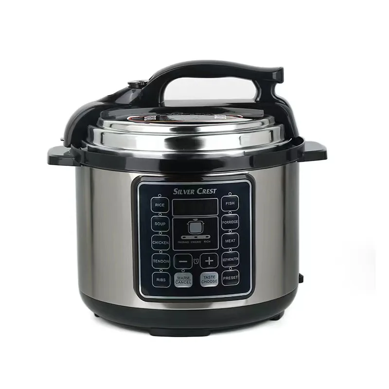 

5L intelligent electric pressure cooker 220V Voltage cooker ，cooking rice and soup, stewing mung bean soup and corn rib soup