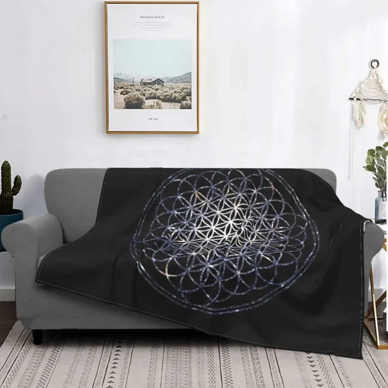 Flower Of Life Sacred Geometry Star Cluster Blanket Fleece Mandala Religious Soft Throw Blankets for Airplane Travel Bedspread
Flower Of Life Sacred Geometry Star Cluster Blanket Fleece Mandala Religious Soft Throw Blankets for Airplane Travel Bedspread