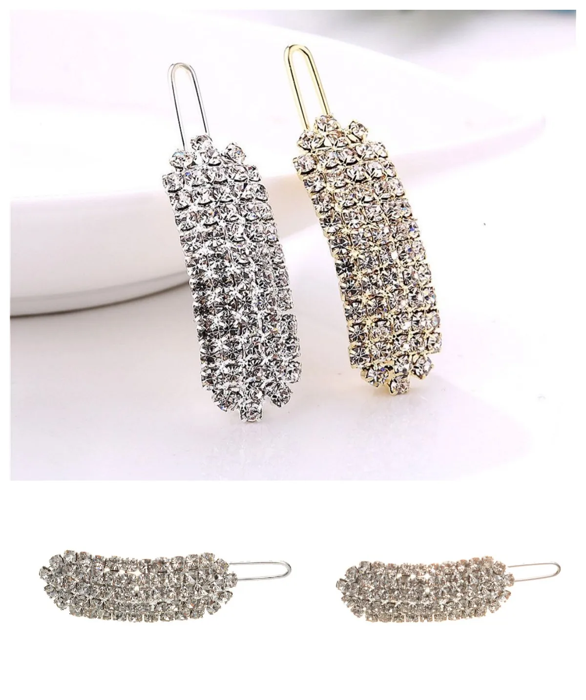 2023 Fashion Crystal Pearl Hair Clip Women Elegant Korean Design Snap Barrette Stick Gold/Silver Metal Alloy Hairpin 1PCS
2023 Fashion Crystal Pearl Hair Clip Women Elegant Korean Design Snap Barrette Stick Gold/Silver Metal Alloy Hairpin 1PCS