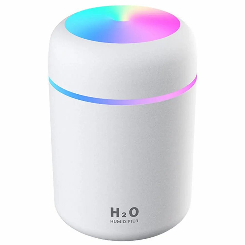 

New 300ml Air Humidifier Portable Mini USB Aroma Diffuser With Cool Mist For Bedroom Home Car Plants Purifier Humificador