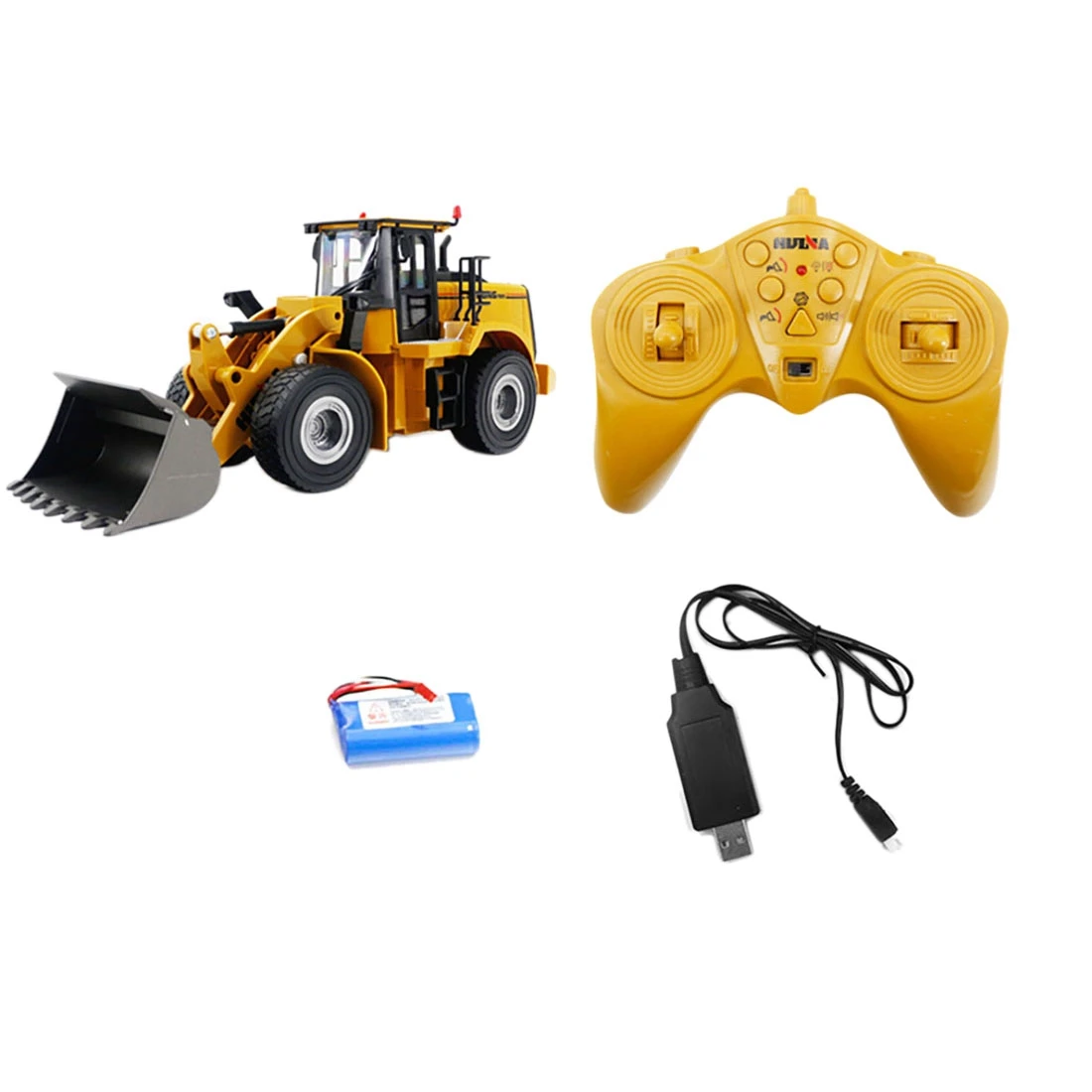 HUINA 6 Channel RC Bulldozer RC Excavator 1:24 Track Front Loader Construction Vehicle Toy Tractor with 2.4Ghz Simulation
HUINA 6 Channel RC Bulldozer RC Excavator 1:24 Track Front Loader Construction Vehicle Toy Tractor with 2.4Ghz Simulation