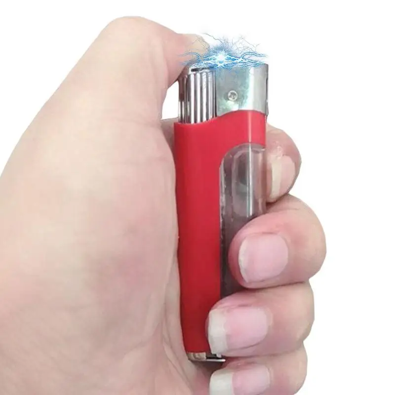 Tricky Lighter Prank Electric Shock Lighter Toy Shake Hands To Frighten Stress Relief Toy Fun Tricky Props Halloween Scare Prank
Tricky Lighter Prank Electric Shock Lighter Toy Shake Hands To Frighten Stress Relief Toy Fun Tricky Props Halloween Scare Prank
