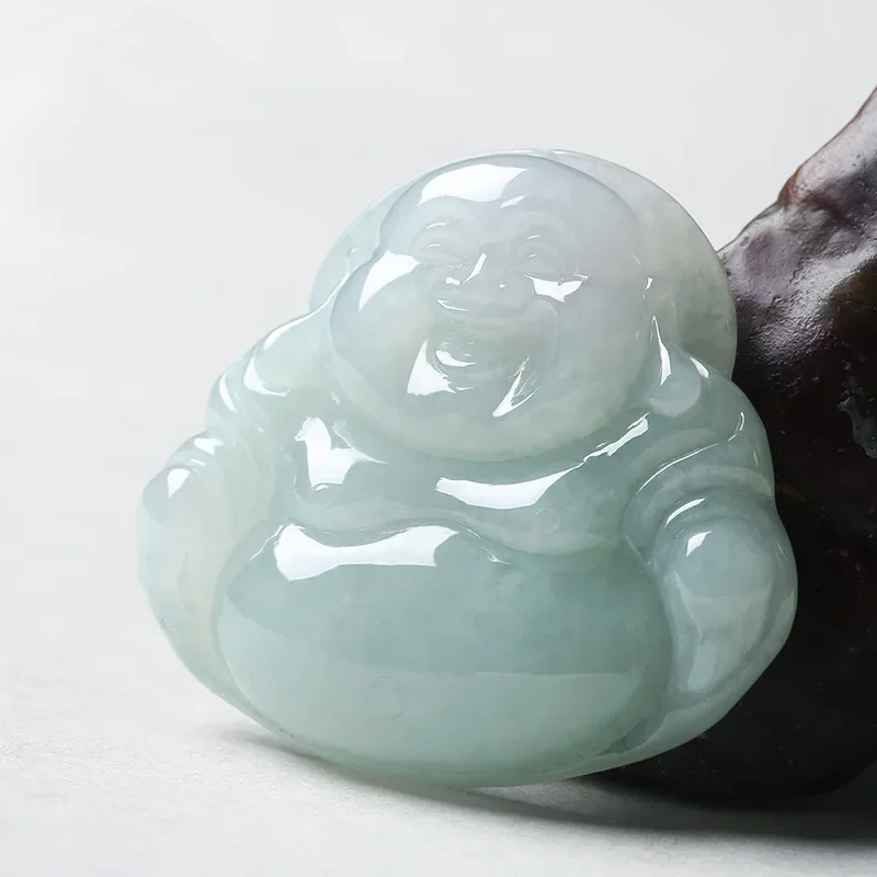 

Women's Myanmar Big Belly Smiling Buddha Jade Pendant Wholesale