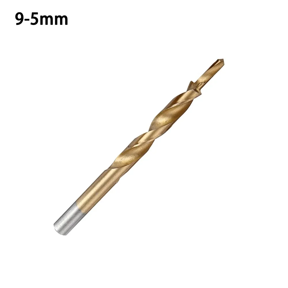 Spiral Step Drill Bit Woodworking Oblique Hole Positioning Drill HSS 42 Titanium Plated Step Ladder Drill 8-4 9-5 10-5 10-6 12-8
Spiral Step Drill Bit Woodworking Oblique Hole Positioning Drill HSS 42 Titanium Plated Step Ladder Drill 8-4 9-5 10-5 10-6 12-8