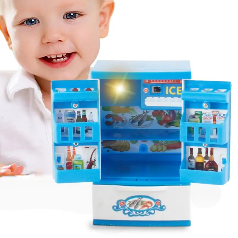 Kids Toy Simulation Fridge Small Applicance Refrigerator Dollhouse Accessories For Kids Girls Boys Pretend Play
Kids Toy Simulation Fridge Small Applicance Refrigerator Dollhouse Accessories For Kids Girls Boys Pretend Play