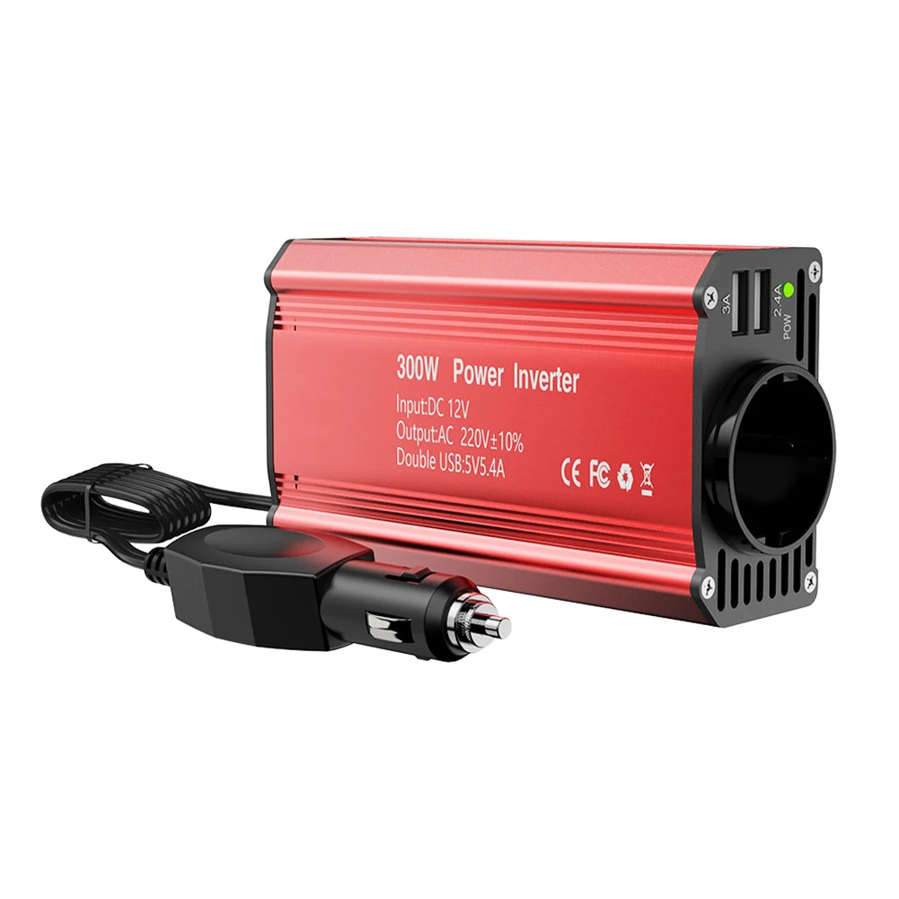 2023 New Upgrade 300W Car Power Inverter DC12V To AC 110V/220V Dual USB Power Conversion Adapter Modified Sine Wave Accessories
2023 New Upgrade 300W Car Power Inverter DC12V To AC 110V/220V Dual USB Power Conversion Adapter Modified Sine Wave Accessories