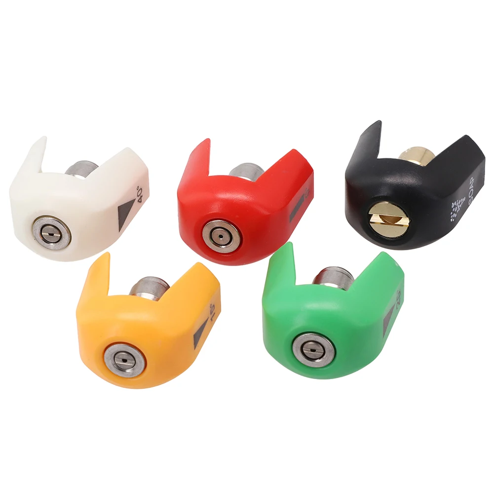Quick Connect Spray Tip Set For SPX3000 Series Universal Pressure Washer 0 15 25 40 Degree Watering Soap Nozzle Tip
Quick Connect Spray Tip Set For SPX3000 Series Universal Pressure Washer 0 15 25 40 Degree Watering Soap Nozzle Tip