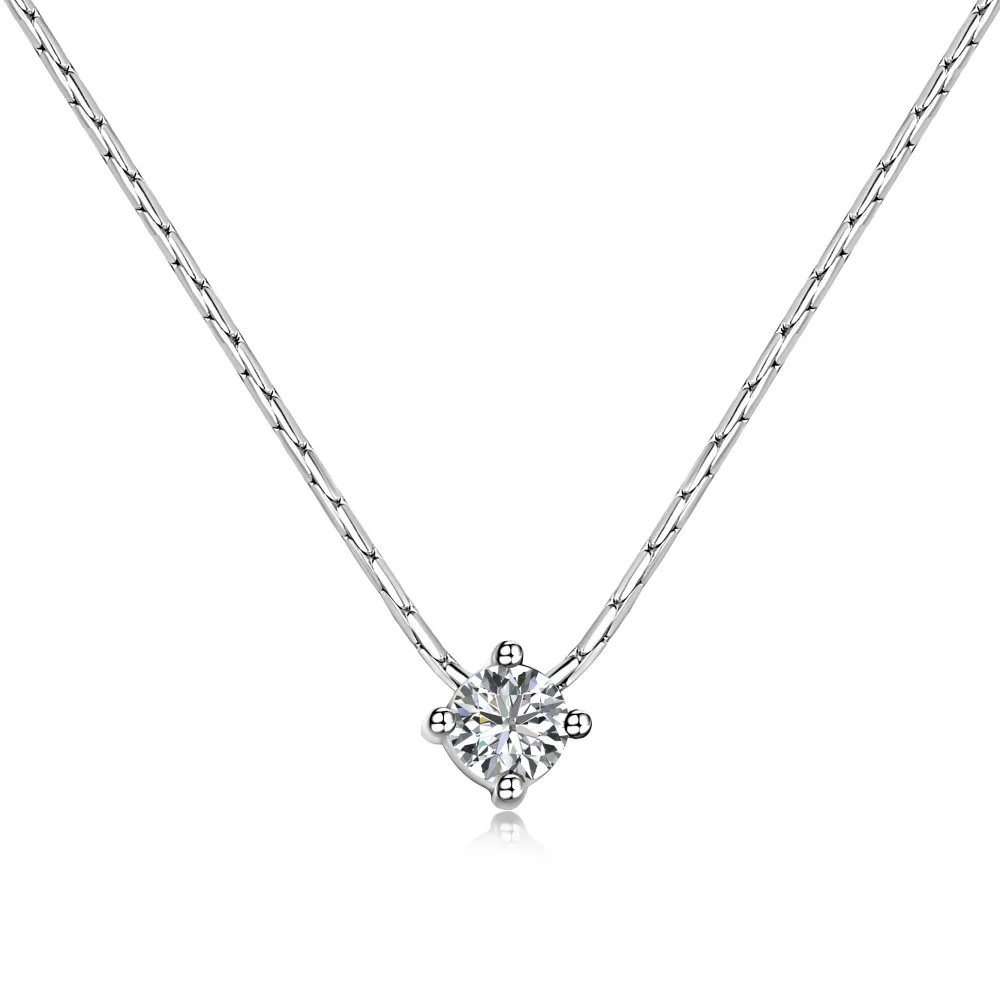 New INS Style S925 Pure Silver Women's Necklace Fashionable and Minimalist Zircon Inlaid Design for Women's Necklace
New INS Style S925 Pure Silver Women's Necklace Fashionable and Minimalist Zircon Inlaid Design for Women's Necklace