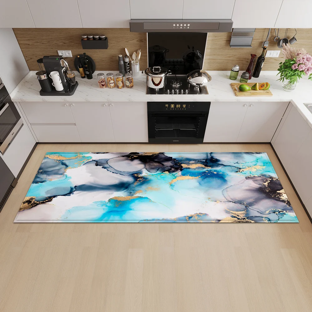 

13783 Olanly Memory Foam Bath Mat Anti-Slip Shower Carpet Soft Foot Pad Decoration Floor Protector Absorbent Quick Dry Bathroom