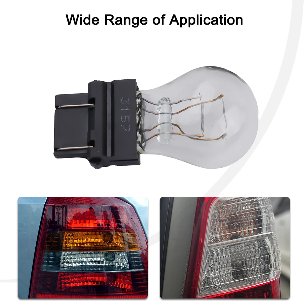 Direct Replacement 3157 Brake Light Bulbs 3155 3357 Brake Light Quartz Glass Reverse Light Tail Light 100% New
Direct Replacement 3157 Brake Light Bulbs 3155 3357 Brake Light Quartz Glass Reverse Light Tail Light 100% New