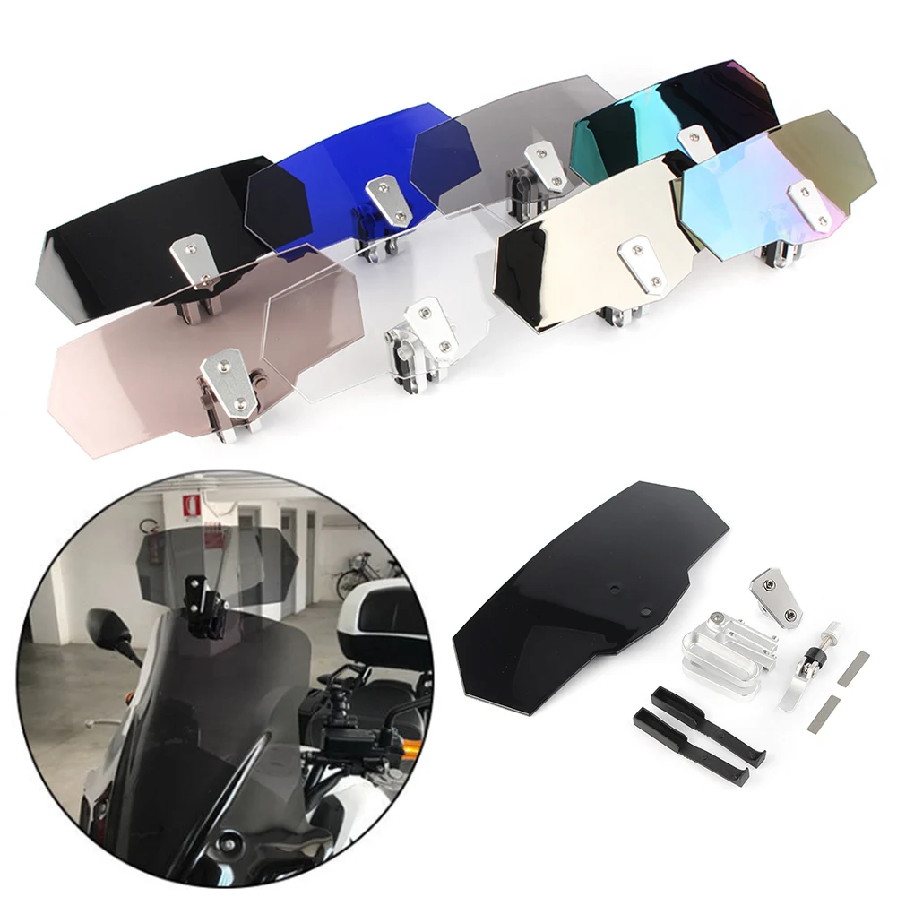 Universal Motorcycle Windshield Adjustable Clip On Windscreen Windproof For Honda For Yamaha For Suzuki For Kawasaki For Aprilia
Universal Motorcycle Windshield Adjustable Clip On Windscreen Windproof For Honda For Yamaha For Suzuki For Kawasaki For Aprilia