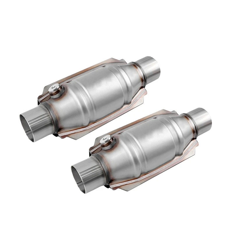 1 Pair Universal 2Inch Inlet/Outlet Catalytic Converter
1 Pair Universal 2Inch Inlet/Outlet Catalytic Converter
