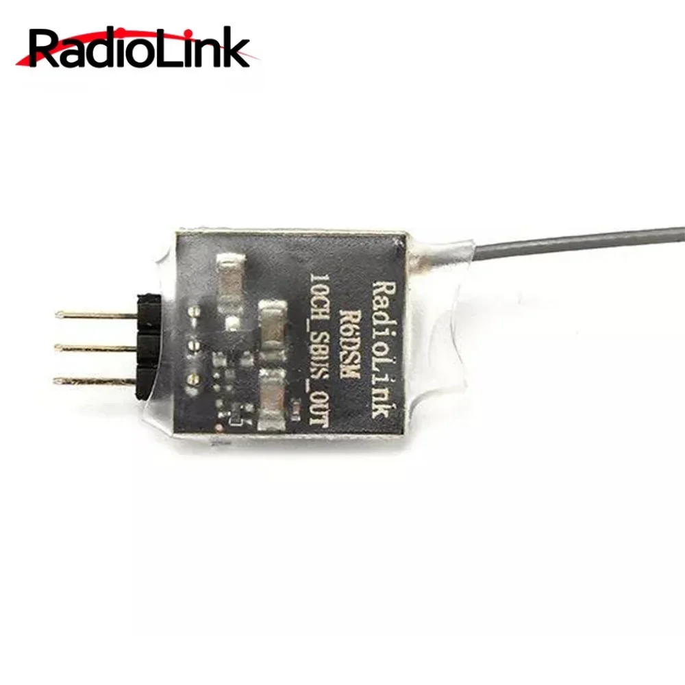 Радиоуправляемый приемник R6DSM 2,4G 10CH DSSS & FHSS для передатчика Radiolink AT9 / AT9S / AT9S Pro /AT10 / AT10II
Радиоуправляемый приемник R6DSM 2,4G 10CH DSSS & FHSS для передатчика Radiolink AT9 / AT9S / AT9S Pro /AT10 / AT10II